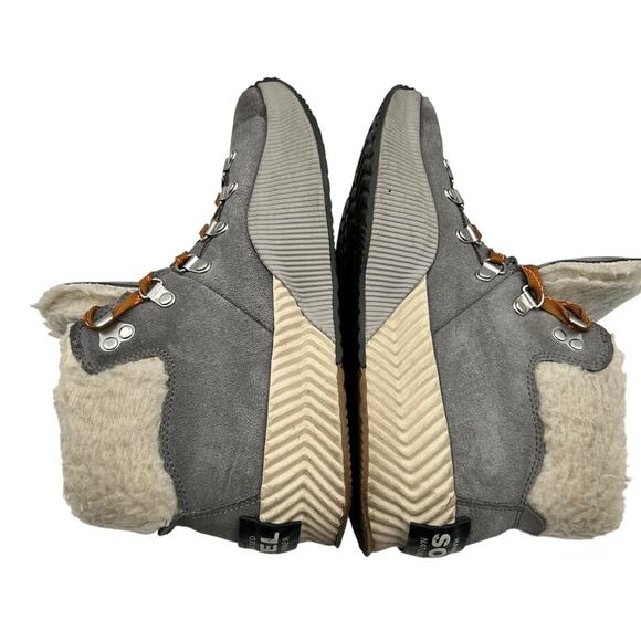 Sorel Women's Gray Out N About III Conquest Ankle Snow Boots Size 8 - Picture 10 of 12